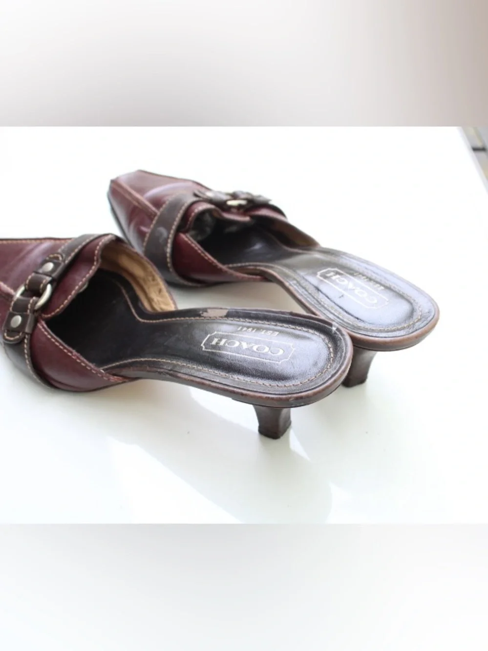 Vintage Coach Madison mules - Picture 5 of 11